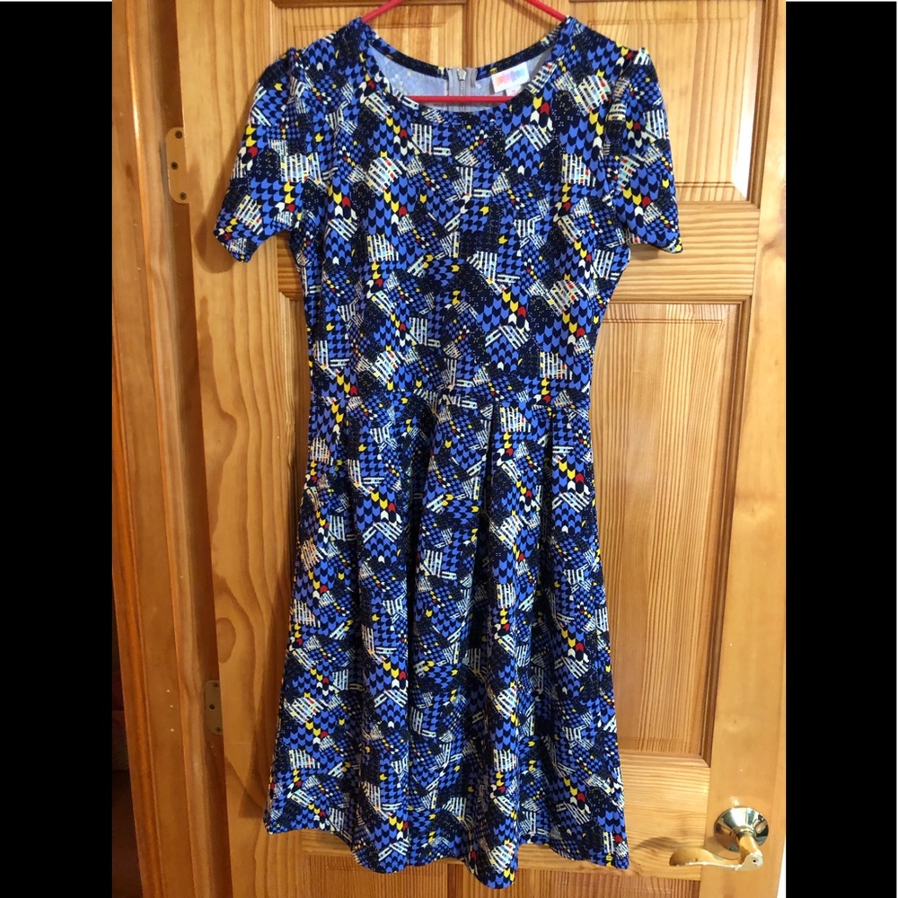 NWT LulaRoe Amelia Dress Sz M